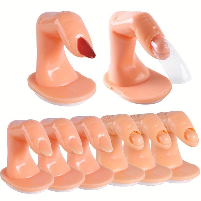 Flexible Practice Fingers for Acrylic Nails - Manicure Nail Art Training