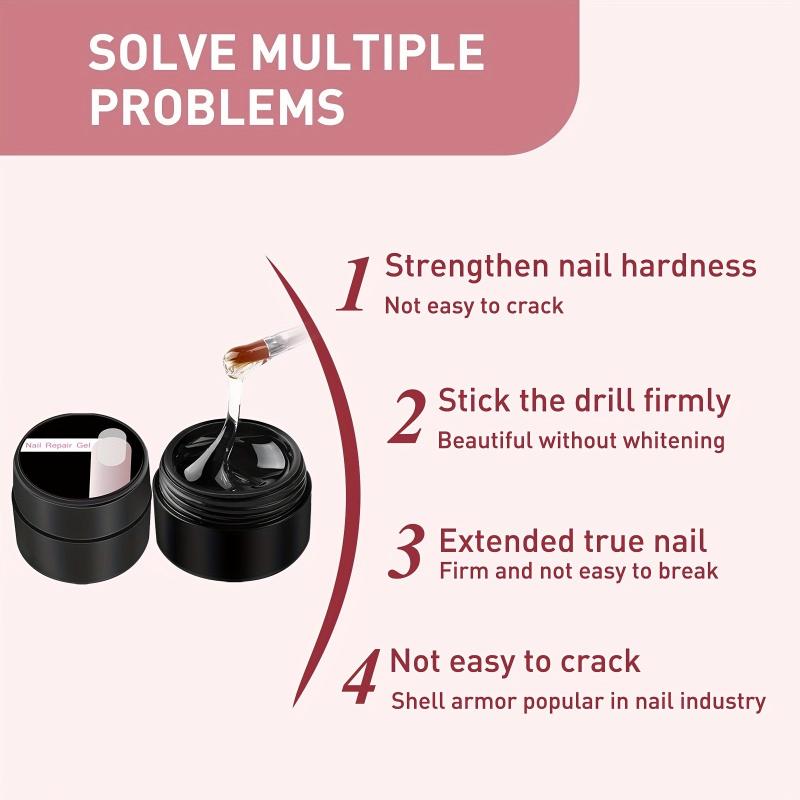 Nail Art Repair Gel Fiber Extension Set