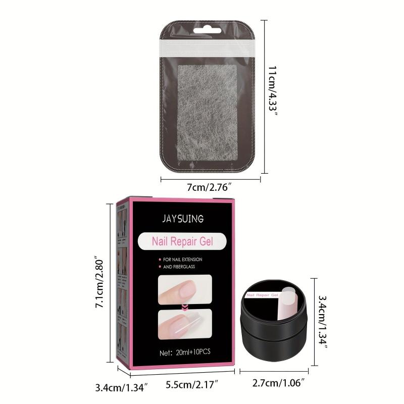Nail Art Repair Gel Fiber Extension Set