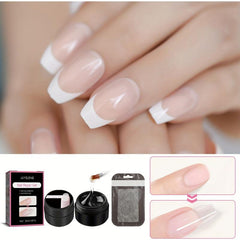 Nail Art Repair Gel Fiber Extension Set