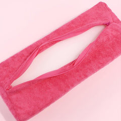 Pink Sponge Nail Hand Rest Pillow for DIY Nail Art and Salon