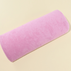 Pink Sponge Nail Hand Rest Pillow for DIY Nail Art and Salon