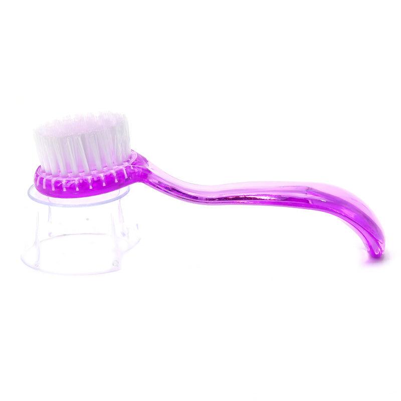 Long Handle Scrubbing Brush for Nails and Hard to Reach Areas