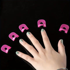 26pcs U Shape Nail Polish Protector Nail Guards Spill Proof Stickers