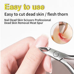 Stainless Steel Cuticle Scissors for Manicure Pedicure