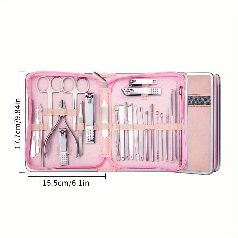 Sharp Nail Clippers Set for Thick Nails with Case