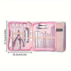 Sharp Nail Clippers Set for Thick Nails with Case