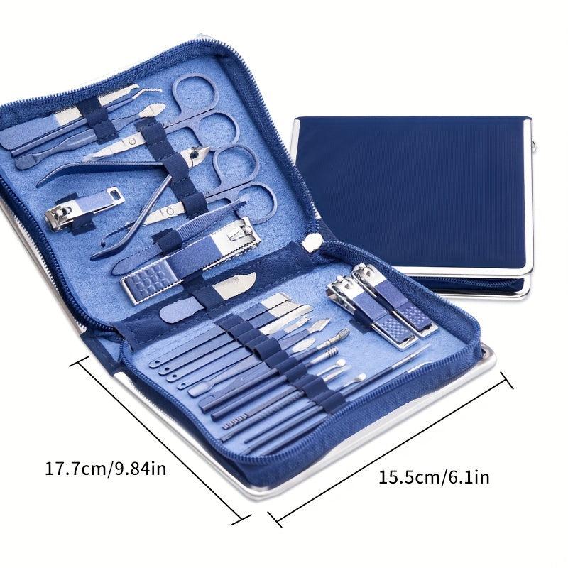 Sharp Nail Clippers Set for Thick Nails with Case