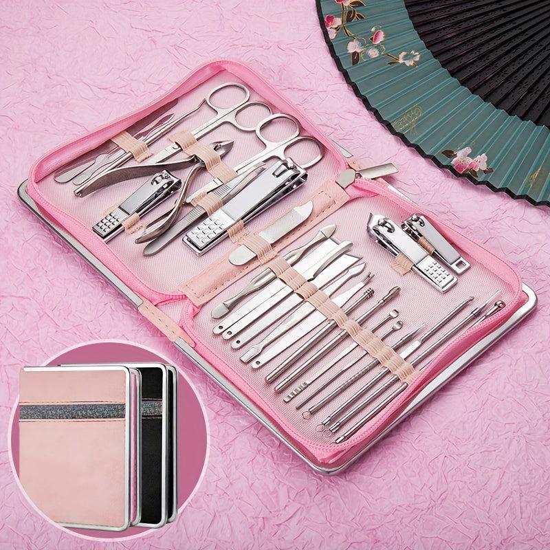 Sharp Nail Clippers Set for Thick Nails with Case
