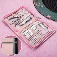 Sharp Nail Clippers Set for Thick Nails with Case