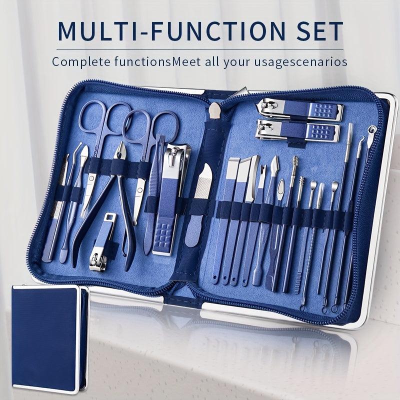 Sharp Nail Clippers Set for Thick Nails with Case