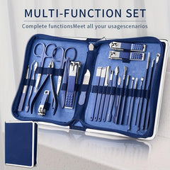 Sharp Nail Clippers Set for Thick Nails with Case