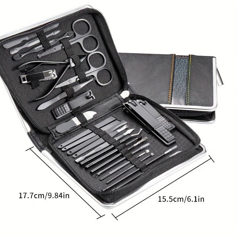 Sharp Nail Clippers Set for Thick Nails with Case