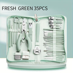 Professional Nail Clippers Set for Thick Nails with Travel Case