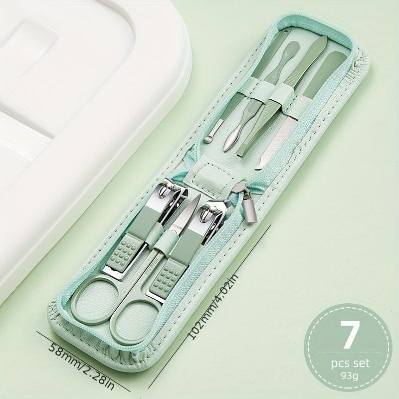 Professional Nail Clippers Set for Thick Nails with Travel Case