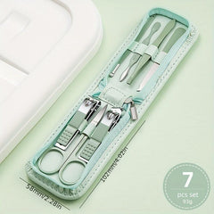 Professional Nail Clippers Set for Thick Nails with Travel Case