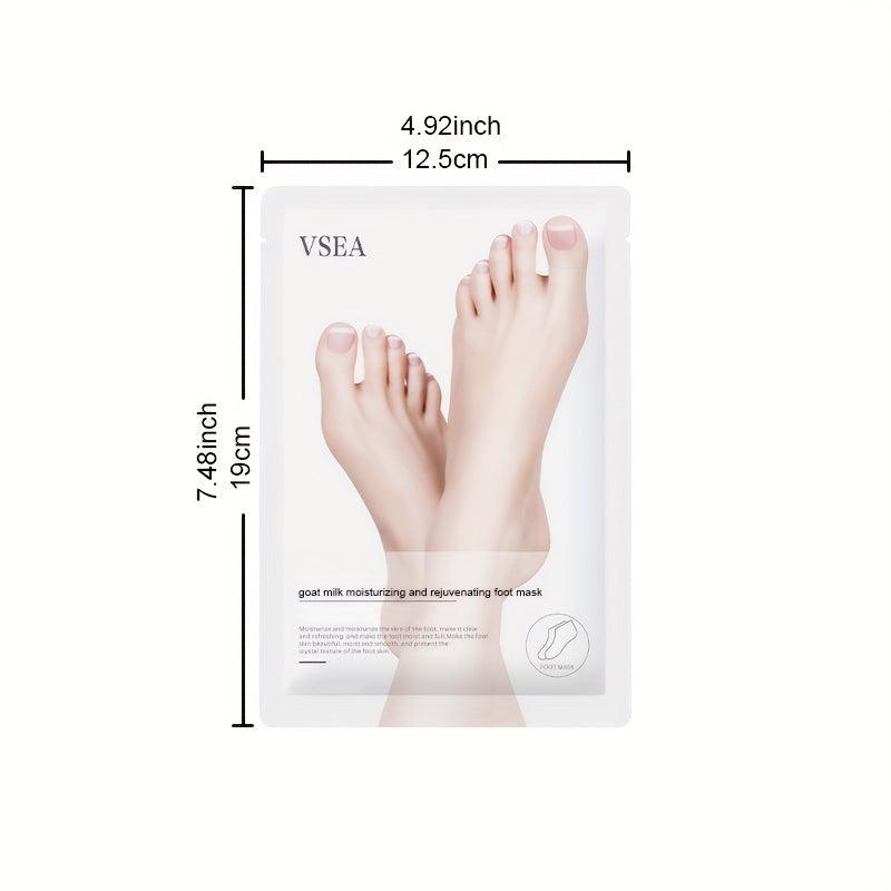 Goat Milk Foot Mask Dry Cracked Skin Softening Foot Spa Mask 40g