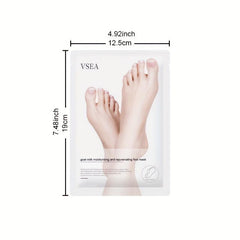 Goat Milk Foot Mask Dry Cracked Skin Softening Foot Spa Mask 40g