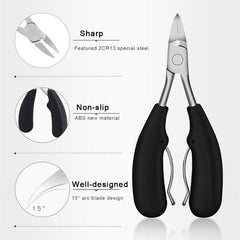Professional Thick & Ingrown Toe Nail Clippers For Men & Seniors