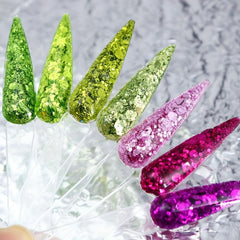 50g Hexagon Sequins Nail Glitter for DIY Crafts and Nail Art