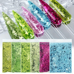 50g Hexagon Sequins Nail Glitter for DIY Crafts and Nail Art