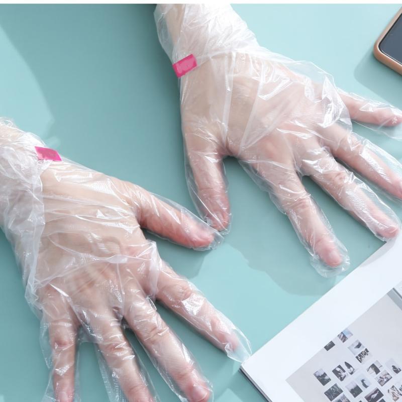 Disposable PE Plastic Hand & Foot Masks for Dead Skin Removal & Whitening
