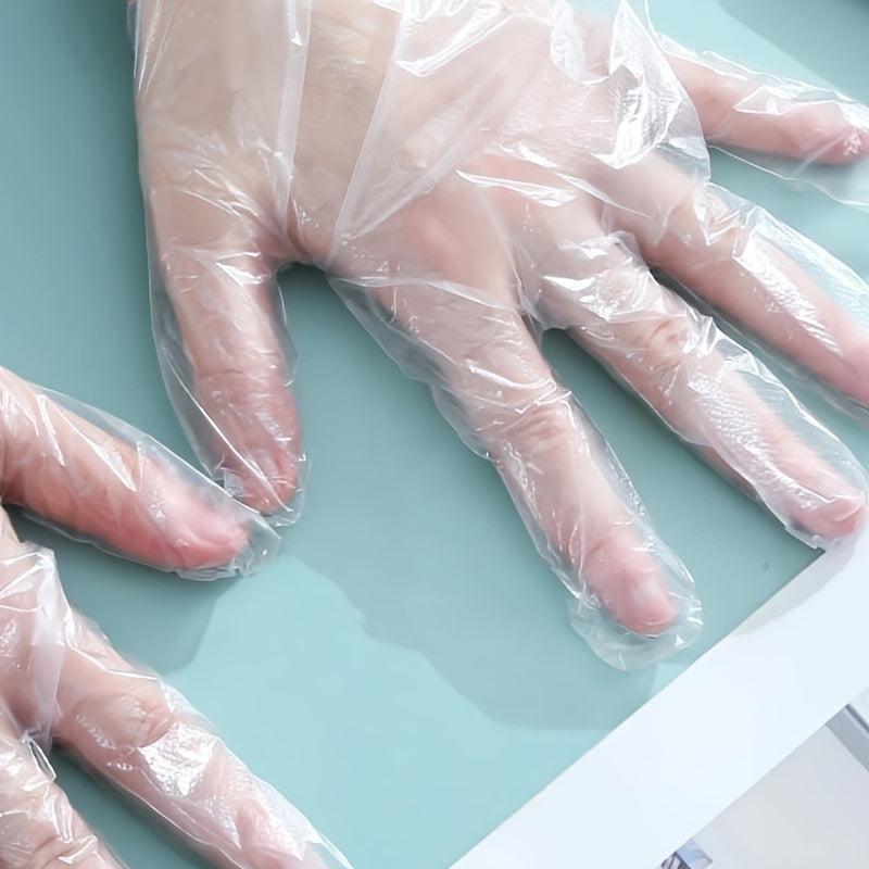 Disposable PE Plastic Hand & Foot Masks for Dead Skin Removal & Whitening