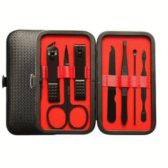 Portable Manicure Set with Cleaning Tool and File