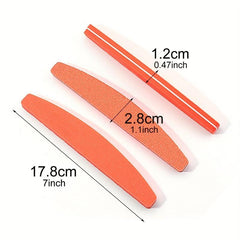 20PCS Nail Files For Natural Acrylic Nails Nail Buffer Block