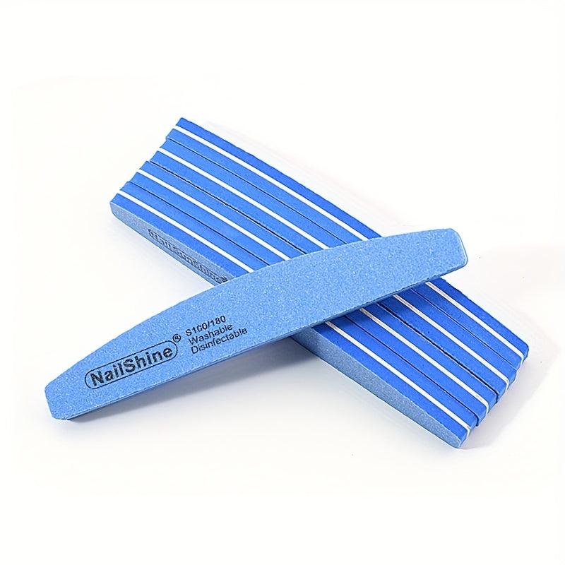 20PCS Nail Files For Natural Acrylic Nails Nail Buffer Block