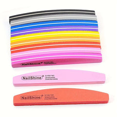20PCS Nail Files For Natural Acrylic Nails Nail Buffer Block