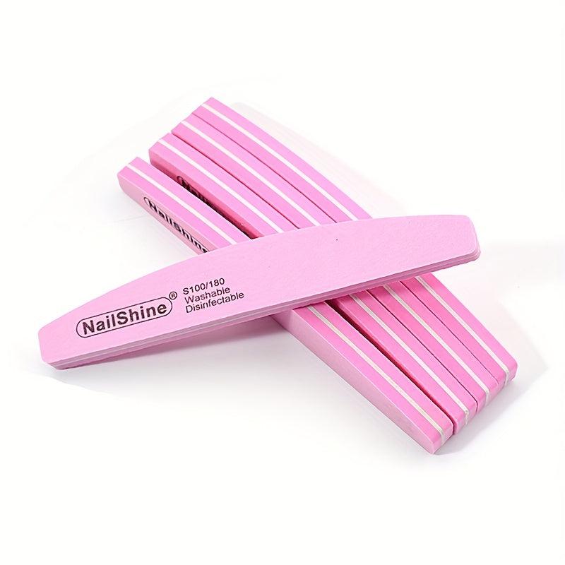 20PCS Nail Files For Natural Acrylic Nails Nail Buffer Block
