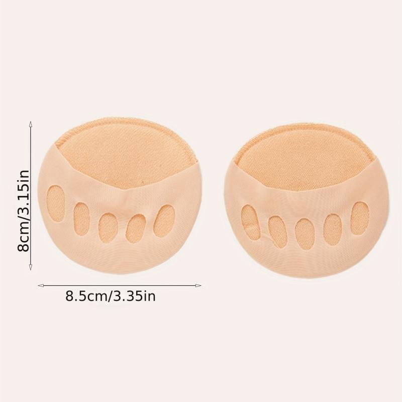 2pcs Reusable Soft Foot Pads For Women Forefoot Cushions