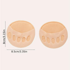 2pcs Reusable Soft Foot Pads For Women Forefoot Cushions