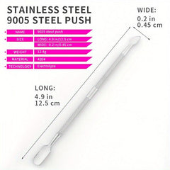 Stainless Steel Ingrown Toe Nail Correction Tool Pedicure Foot Nail Hook