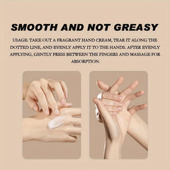 Travel Size Hand Cream for Dry Cracked Hands - Fragrant Lotion for Women