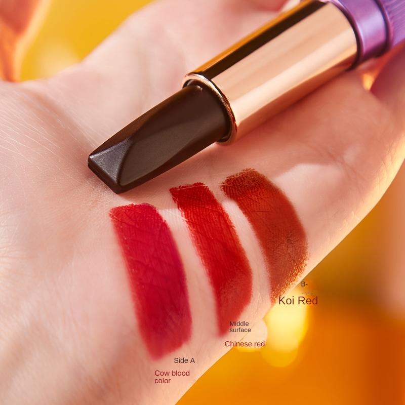 Purple Golden Magic Tri Lipstick Body Temperature Changing Moisturizing