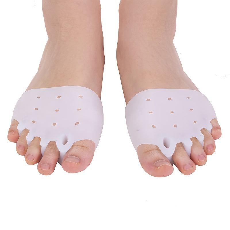 Silicone Forefoot Pads Toe Separator Cushion Pad Shoes Foot Care Men Women