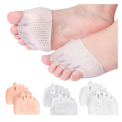 Silicone Forefoot Pads Toe Separator Cushion Pad Shoes Foot Care Men Women