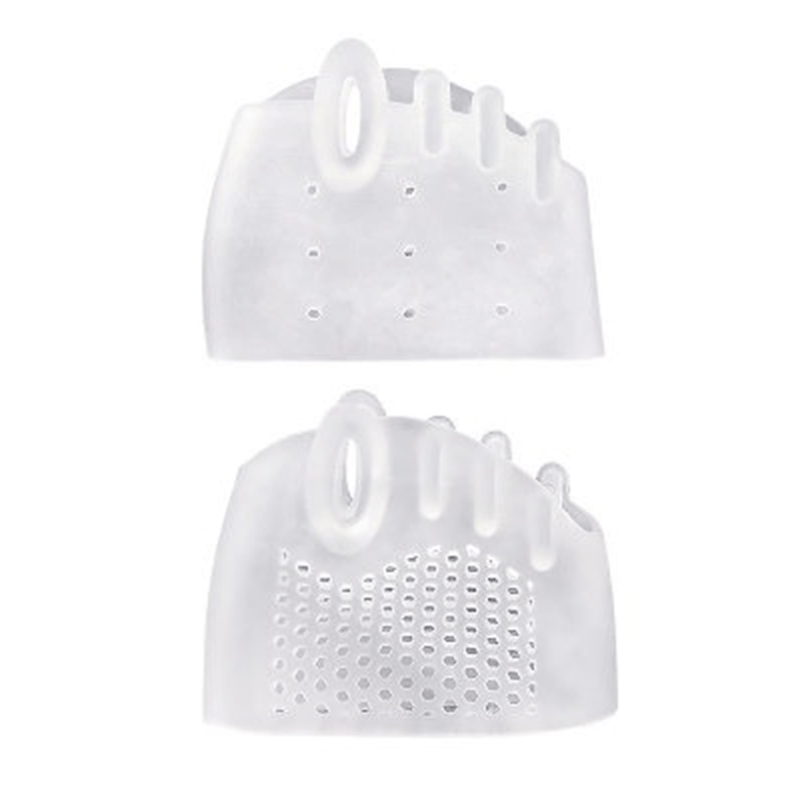 Silicone Forefoot Pads Toe Separator Cushion Pad Shoes Foot Care Men Women