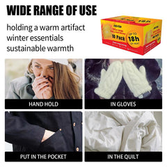 10pcs Hand & Body Warmer Long Lasting Air Activated For Body Hands & Toes