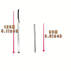 Stainless Steel Feet Scraper Manicure Pedicure Exfoliates Calluses
