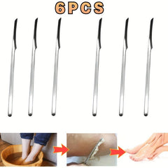 Stainless Steel Feet Scraper Manicure Pedicure Exfoliates Calluses