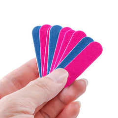 20 Pcs Mini Double Sided Nail File Disposable Nail Buffer Manicure Tools Salon