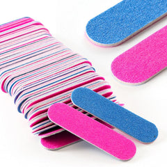 20 Pcs Mini Double Sided Nail File Disposable Nail Buffer Manicure Tools Salon