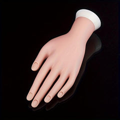 Silicone Practice Hand For Acrylic Nails Manicure