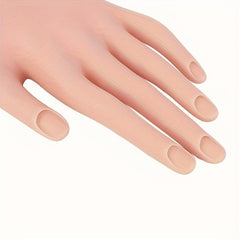 Silicone Practice Hand For Acrylic Nails Manicure