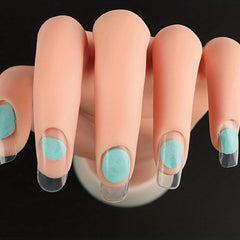 Silicone Practice Hand For Acrylic Nails Manicure