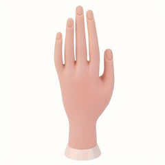 Silicone Practice Hand For Acrylic Nails Manicure