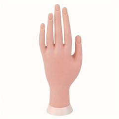 Silicone Practice Hand For Acrylic Nails Manicure